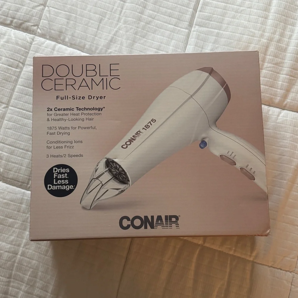 Conair double ceramic blow dryer